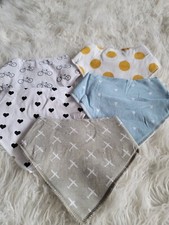 Set Of 6 Baby Boy Bibs, Baby Boy Bib Set, Baby Boy Gifts, Baby Gifts