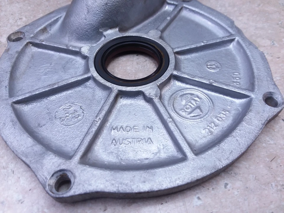 Lattina Am 250 Motore MX Qualifier Rotante Valvola Alloggiamento Vtg 1980 SM482 - Immagine 2 di 4