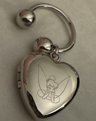 Disney Cast Tink Stainless Steel Tinkerbell Fairy Locket Necklace
