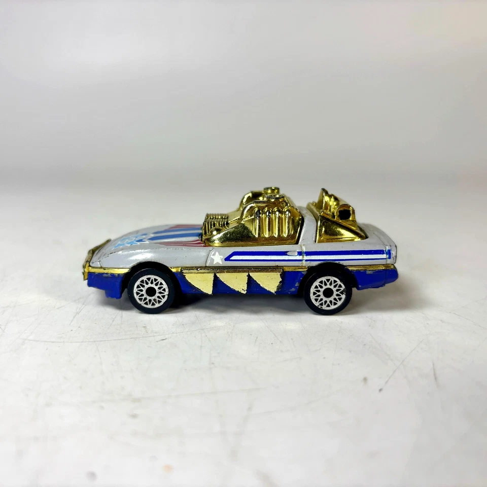 1983 Matchbox Road Blasters THUNDER GUNNER Chevy Corvette Battle Car - Image 3 of 4