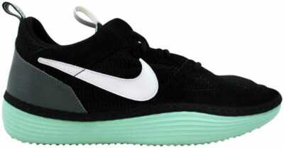 Nike Men's Solarsoft Run 631409 010 Black/White-Bomber Grey Size 8