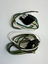 Trailer Wiring Connection Kit  (MALE & FEMALE  PLUGS) NEW 80-4110
