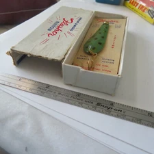 FISHING LURE WRIGHT & McGILL 3/8 OZ. FLASHER  GREEN & BLACK MARKS IN BOX  NEW