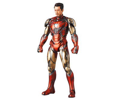 アメコミ MAFEX 195 IRON MAN (BATTLE DAMAGE Ver.) Mafex No.195 Iron Man Mark85 (Battle Damage Ver.) (Completed