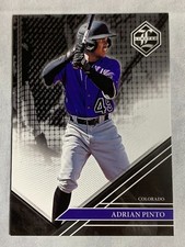 2023 Panini Chronicles Limited Adrian Pinto #15 Rockies