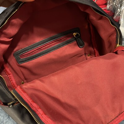 Adrienne Vittadini. Studio Black Unisex Nylon And Fabric Backpack | eBay Adrienne Vittadini. Studio Black Unisex Nylon And Fabric Backpack | eBay