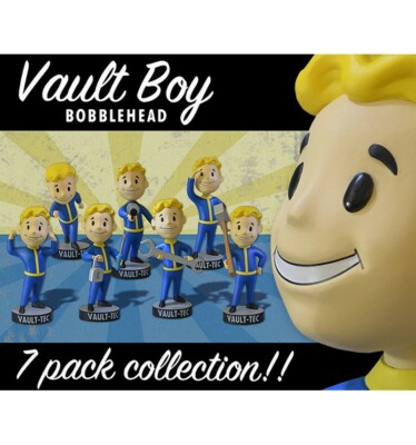 Gaming Head Fallout 3: Vault Boy Bobblehead Set Complet | eBay