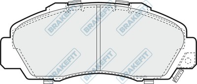 Juego de pastillas de freno se ajusta Acura NSX 3.2 delantero de 97 a