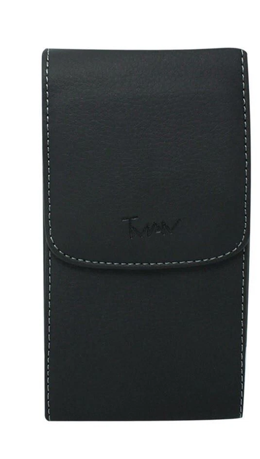 Funda de cuero con clip para cinturón para Verizon Motorola Droid Turbo XT1254 Foto 2 de 3