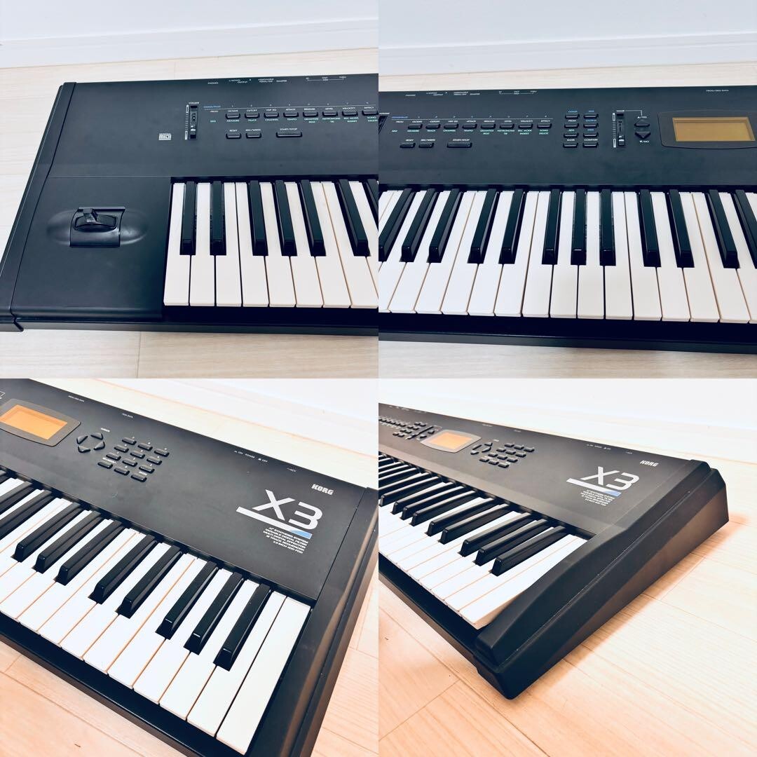 KORG X3 Synthesizer Keyboard Music Workstation Digital Japan