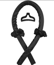 Frauen Mädchen Seidenband Haarlockenwickler wärmellos Lockenstab Kopfband Welle Former