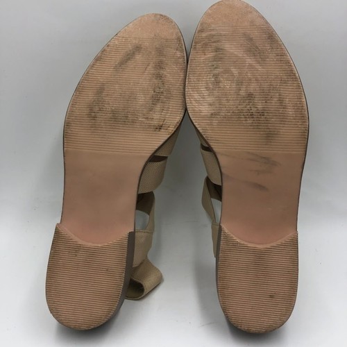 Vintage 1990s Mootsies Tootsies Women's Tan Slip On Fisherman Sandals 7.5 M - Picture 11 of 13