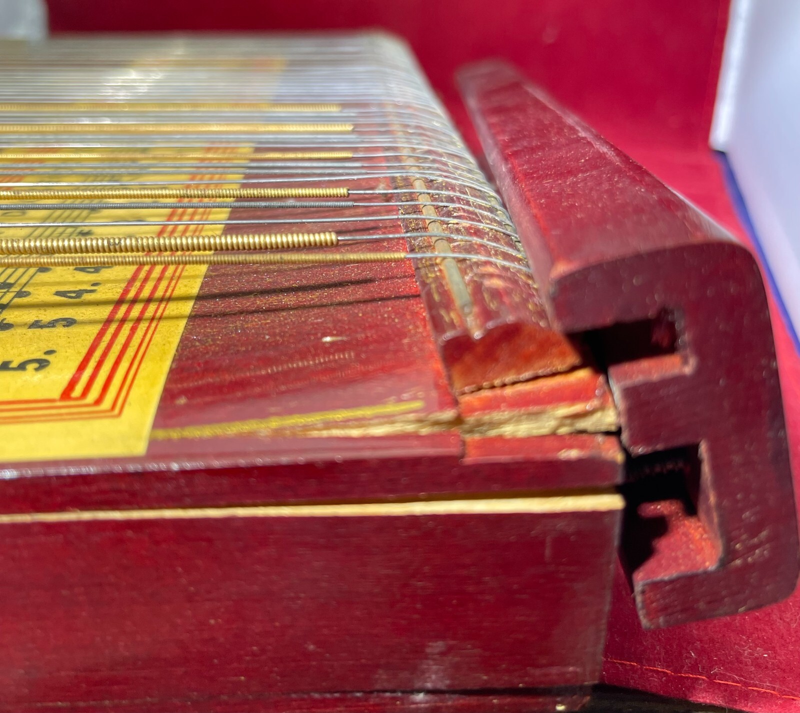 Antique 19" X 12" ZITHER AUTOHARP by BELL HARP parts/repair eBay