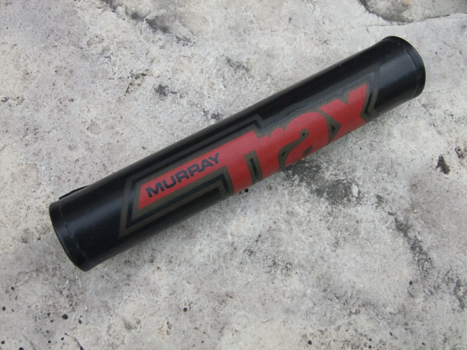 Old School Murray Trax BMX Bike Handlebar Pad, Black eBay