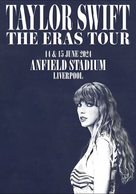 Taylor Swift Eras Tour Posters UK A4. Swifities Stocking Filler Gift
