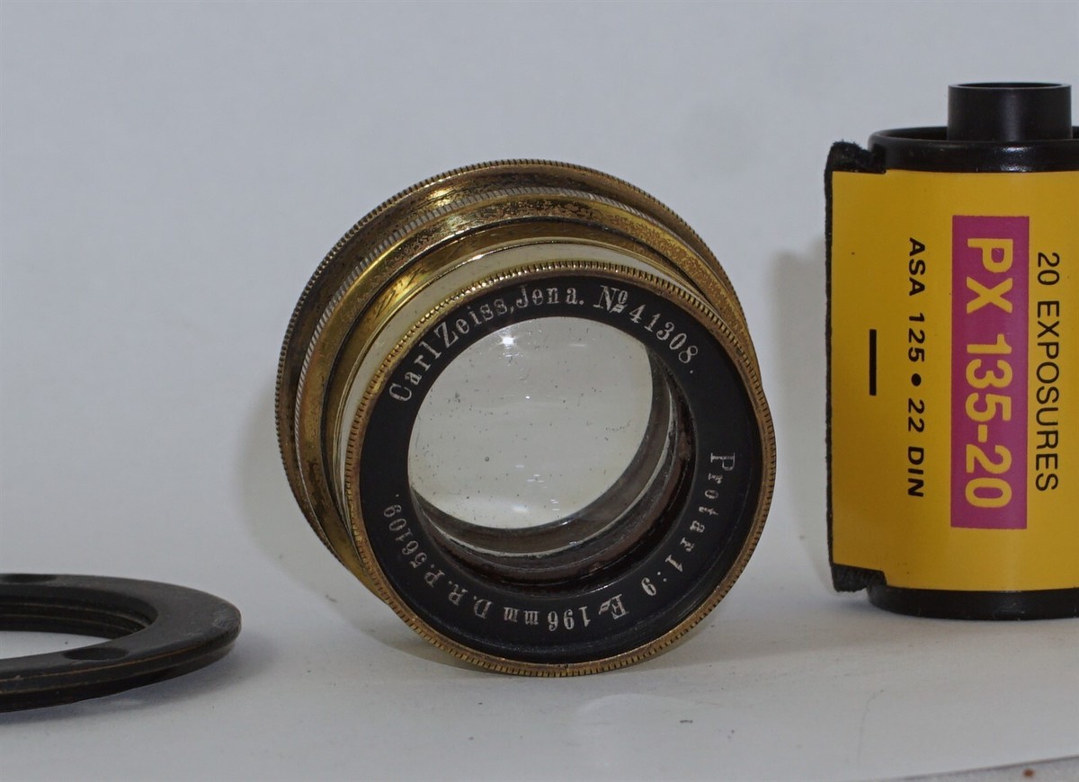 Jena Carl Zeiss Protar Protarlinse | Lens VII Brass – camera ica f