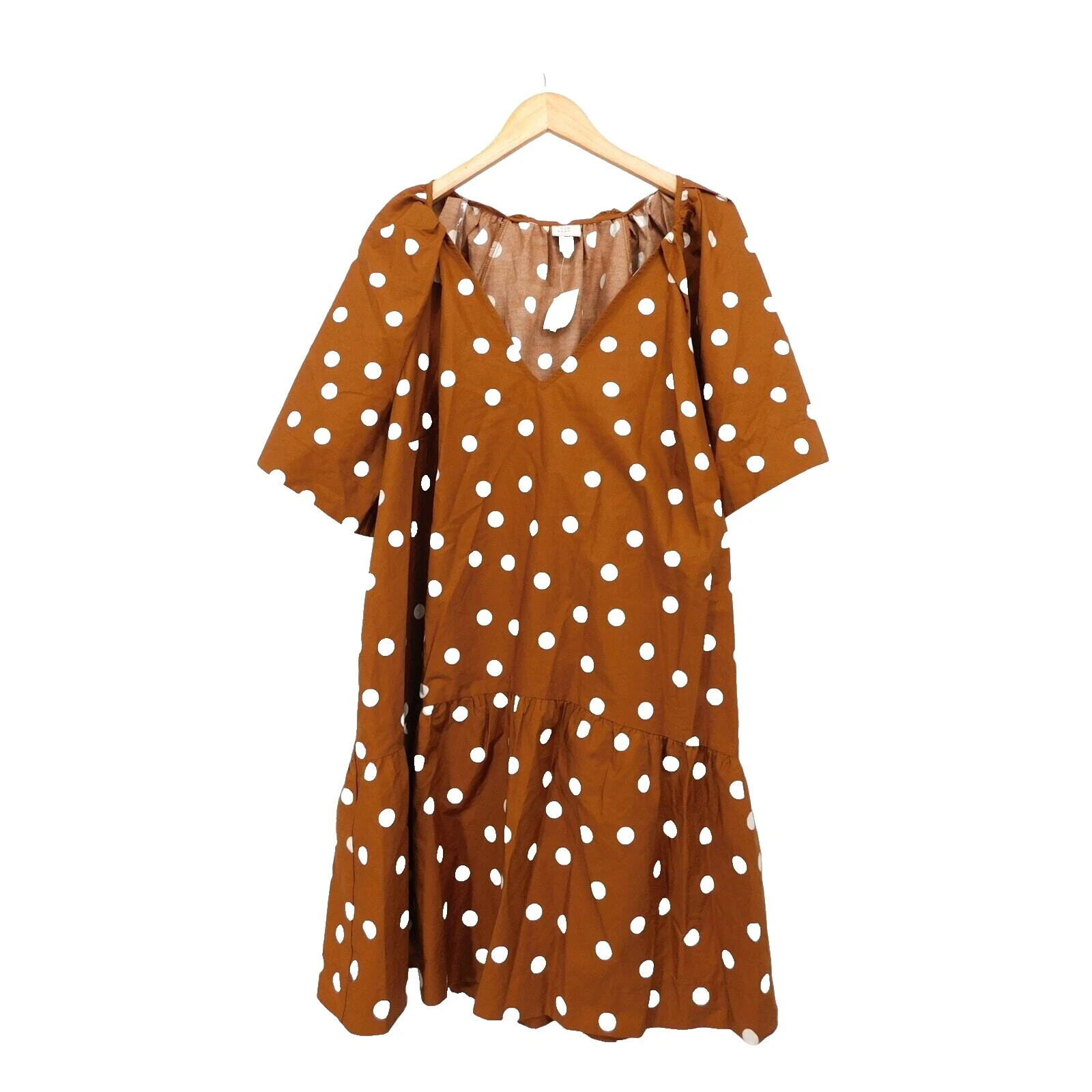 Brown Polka Dot Dresses for Women