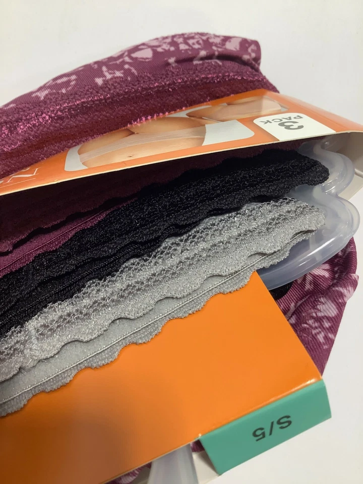 Womens Blissful Benefits By Warners Multicolor Lace Hipster Briefs 3 pck NEW! NW - Image 3 of 3