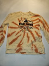 pink floyd 73 tour sweatshirt tie dye darkside of the moon