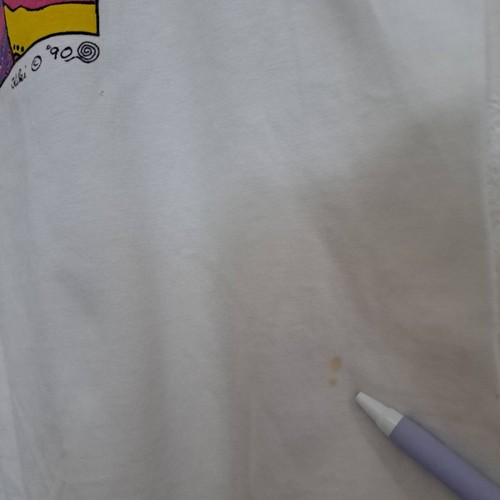 Camiseta Arte Kiki Años 90 De Colección Rara Muchas Mujeres Fuertes y Hermosas Retro Talla L - Imagen 12 de 12