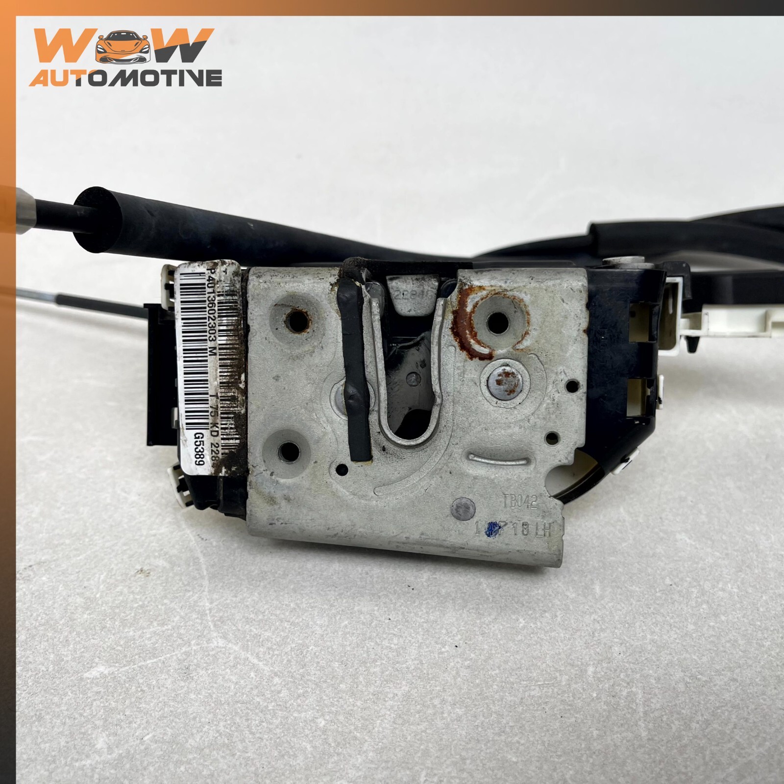 14-17 MASERATI GHIBLI REAR LEFT SIDE DOOR LOCK LATCH ACTUATOR OEM