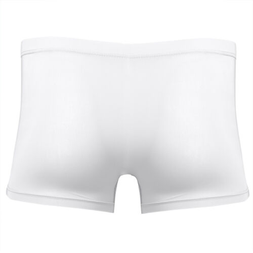 Mens Sports Gym Shorts Boxer Briefs Quick Dry Swimming Short Bulge Pouch Pants - Picture 50 of 59