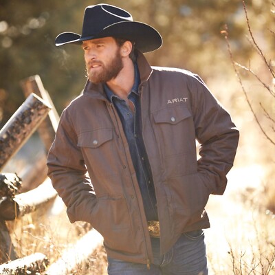 Ariat Men's Grizzly 2.0 Canvas Conceal and Carry Jacket -10046385