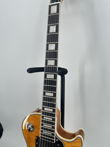 IN STOCK LP Edge Single Pattern Electric guitar Black baffle 6 strings HH - Picture 8 of 10