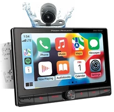 Power Acoustik CPAA-70D10F 10.6" Car Stereo w/CarPlay & Android Auto +XV-20C Cam