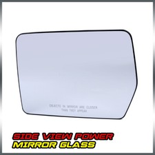 Fit For 2011-2014 Ford F150 Pickup View Heated Mirror Glass Left Driver Side New