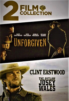 Unforgiven / Outlaw Josey Wales [DVD, 2018] 2 Film Collection & Brand NEW!