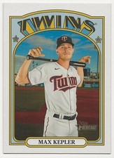 2021 Topps Heritage MAX KEPLER 1972 Oversized Boxloader Box Topper TWINS