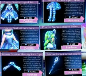 Princess Starfrost Set Cheap Royale High Roblox Read Desc Ebay