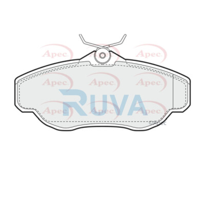 Fits Land Rover Discovery 1998-2004 Range 1994-2002 Ruva Front Brake Pads Set