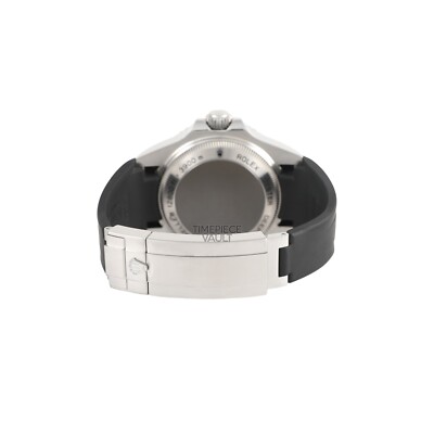 Rolex Men Sea-Dweller Deepsea 116660 Steel 44mm Rubber Strap Black