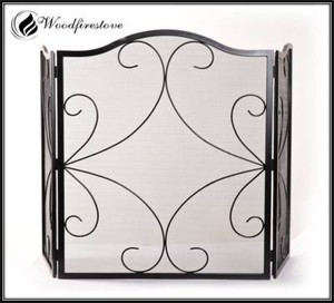Fireplace Accessories Firescreen Sherbrooke Wrought Iron Fire