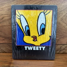 Vintage Tweety Bird Warner Bros.  Plastic Hand Held Slide Puzzle NOS Sealed 1993