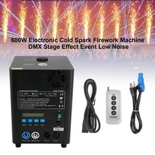 600W Electronic Cold Spark Firework Machine DMX Stage Effect Event Low Noise