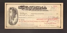 BANK CHECK  City of Great Falls Cascade County Montana dd 1910s