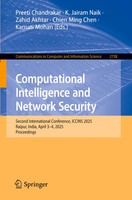 Preeti Chandrakar (U. A.) | Computational Intelligence and Network Security