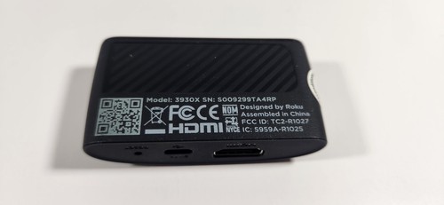 ROKU STREAMING DEVICE 3930X WITH REMOTE RC-ALIR AND CABLES - Picture 5 of 9
