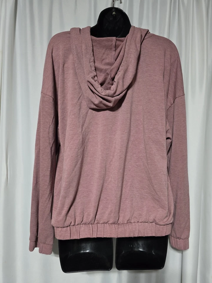 Sudadera con Capucha Cato Live Well Lounge Mujer Rosa Cremallera Completa Mezcla de Poliéster Informal Talla M Foto 4 de 4