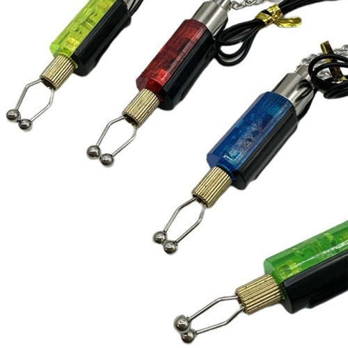 Jeu d'alarmes de morsure éclairées LED pour pêche à la carpe avec clips rég - Photo 6/38