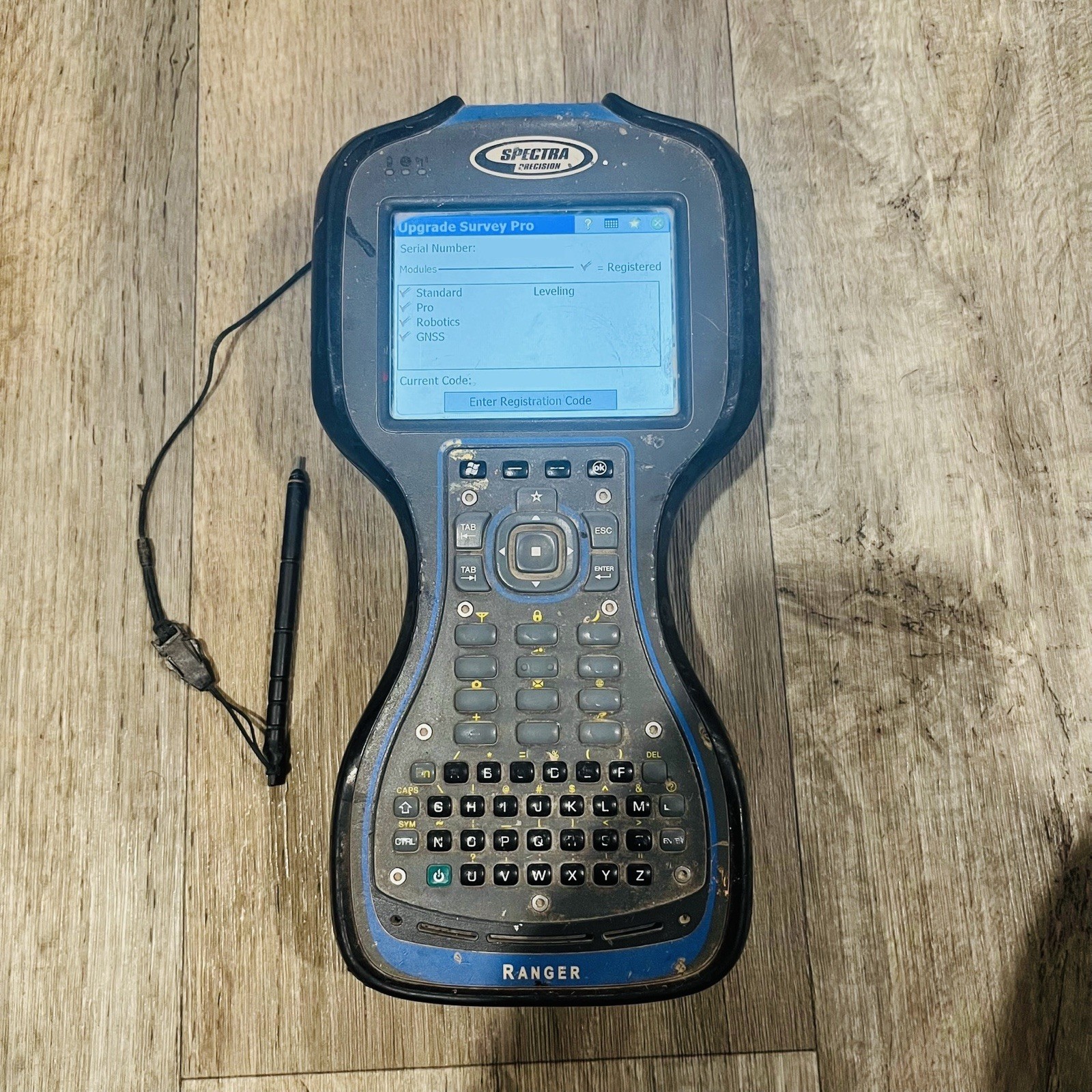 Spectra Ranger 3 Robotic data collector Survey Pro 5.3