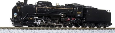 KATO N Gauge D51 498 w/Auxiliary Light 2016-A Model Train Steam Locomotive Black