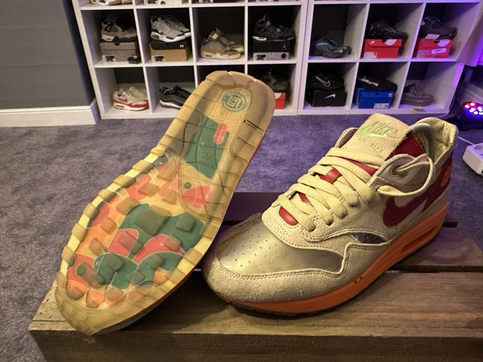 Size 8 - CLOT x Nike Air Max 1 2021 Kiss of Death, photo 3 of 5