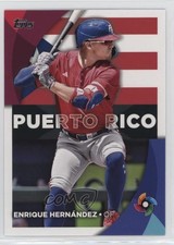 2023 Topps Series 2 World Baseball Classic Stars Enrique Hernandez Hernández 7wx