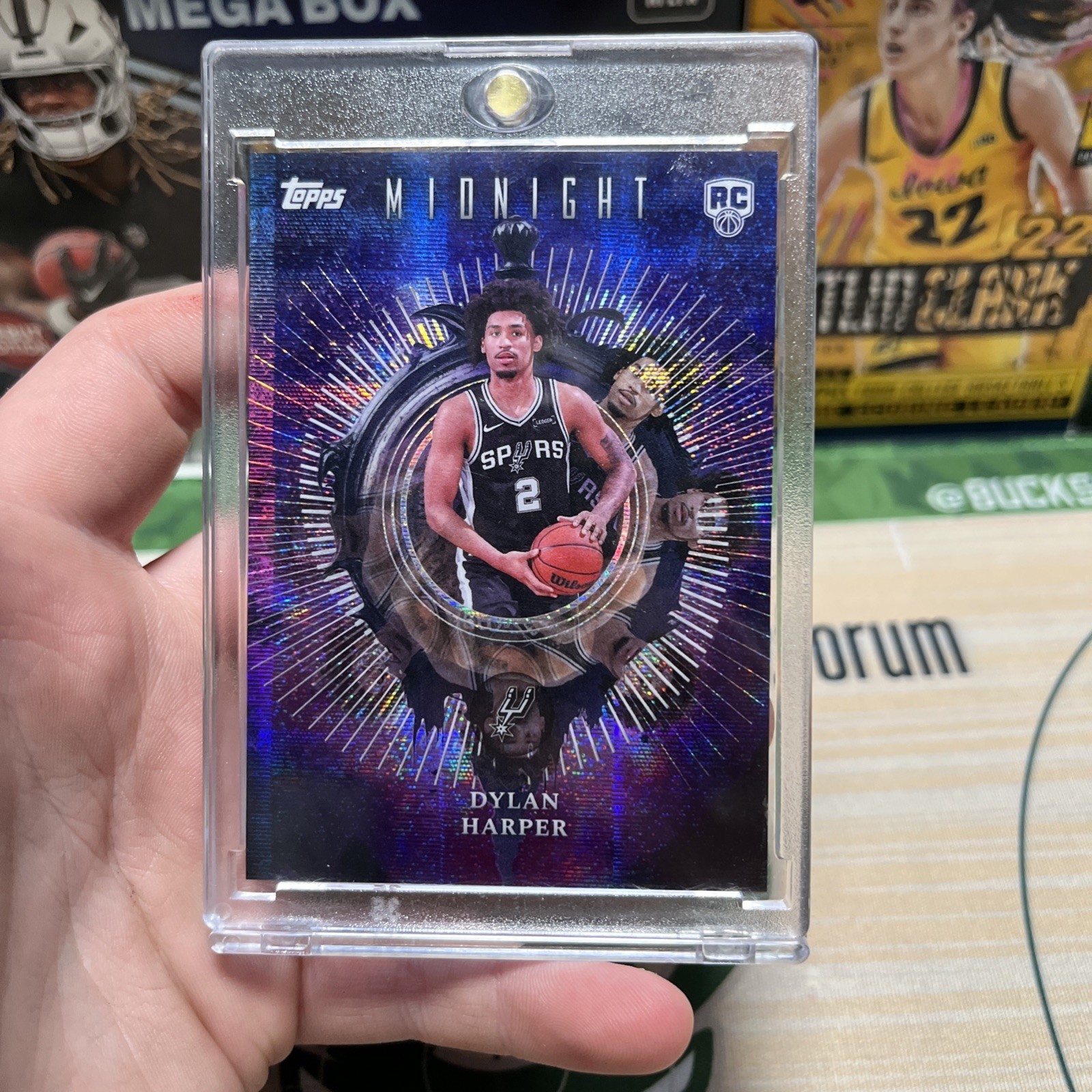 2025-26 Topps Midnight Dylan Harper Spurs Rookie Insomnia Insert #IN-17 Case Hit