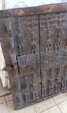 Porta DOGON Arte Africana MALI   RARA  43 CM  H 60 CM