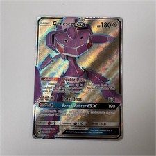 Pokémon Genesect GX 204/214 Sm7a Thunderclap Spark Hyper Rare Full Art Holo JP